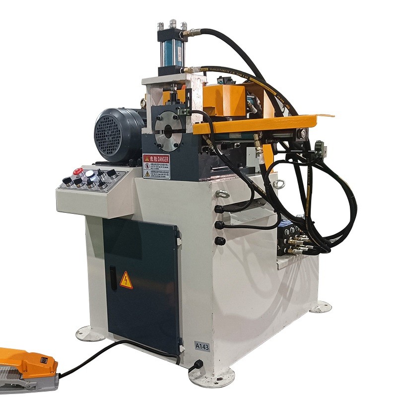 Single-head beveling machine