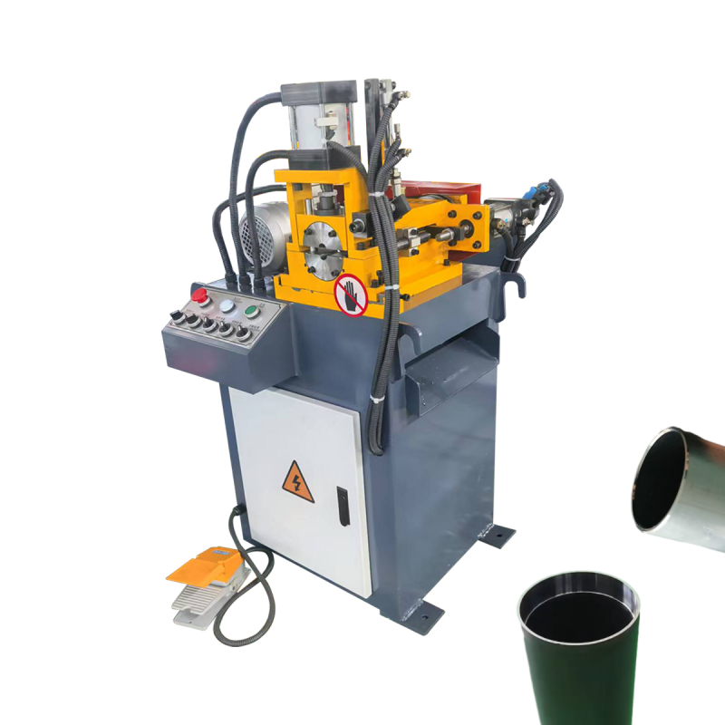 Single-head beveling machine