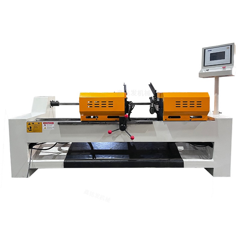 Double-headed chamfering machine