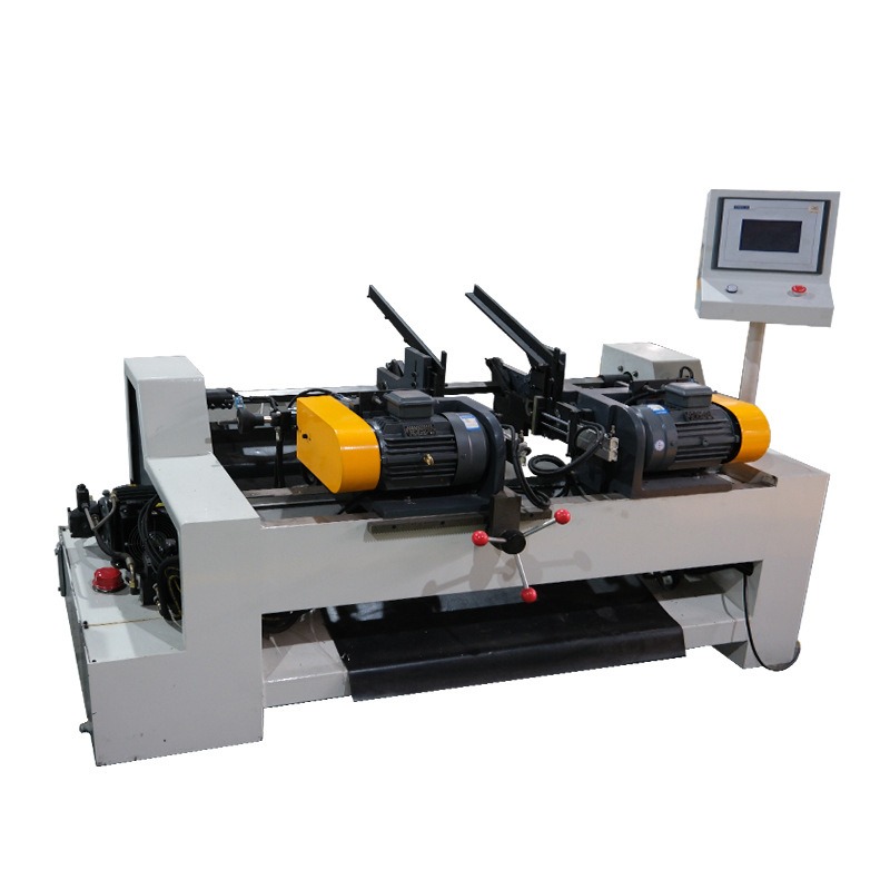 Double-headed chamfering machine